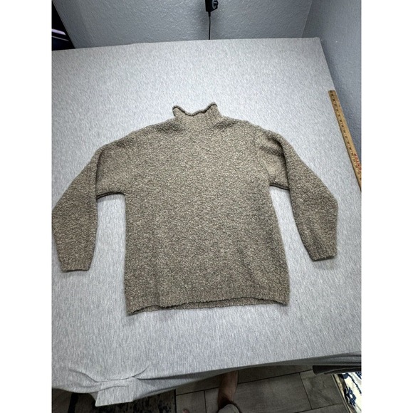 Jennifer Moore Women’s Brown‎ Knit High Neck Sweater Size S - Picture 1 of 6